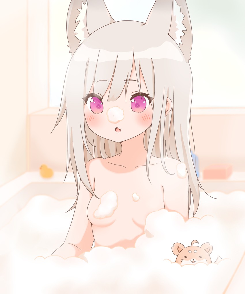 shiromiya mimi (nanashi inc. and 1 more) drawn by shirochimaki