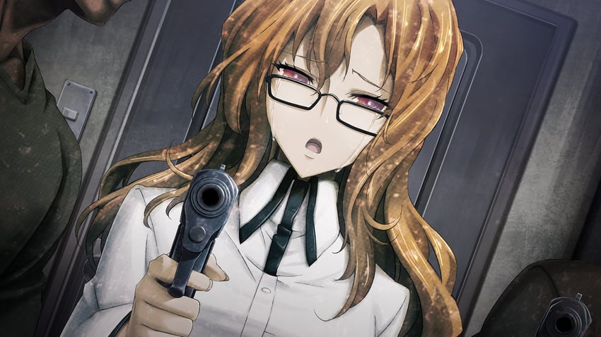 kiryuu moeka (steins;gate and 1 more) drawn by huke