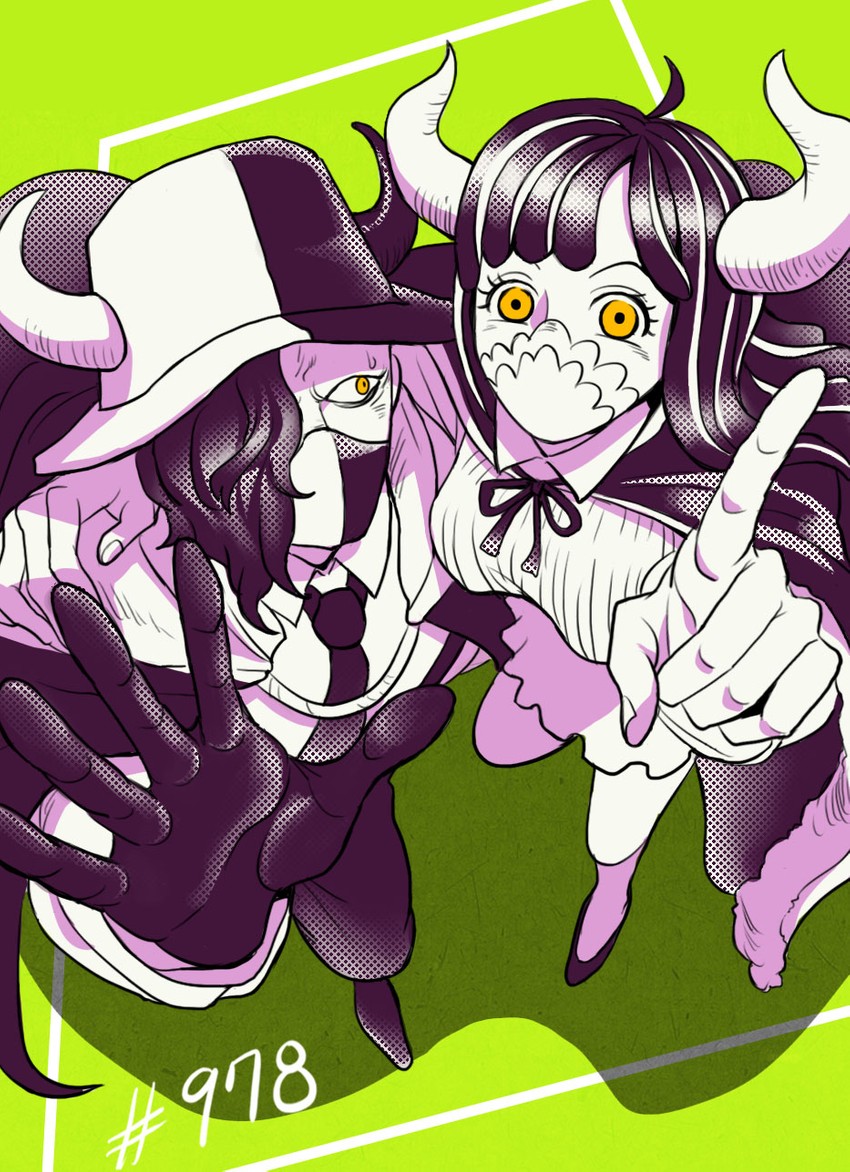 ulti and page one (one piece) drawn by living_(pixiv5031111)