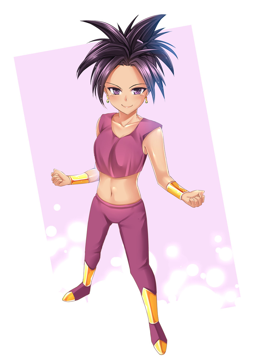 kefla (dragon ball and 1 more) drawn by gu_li