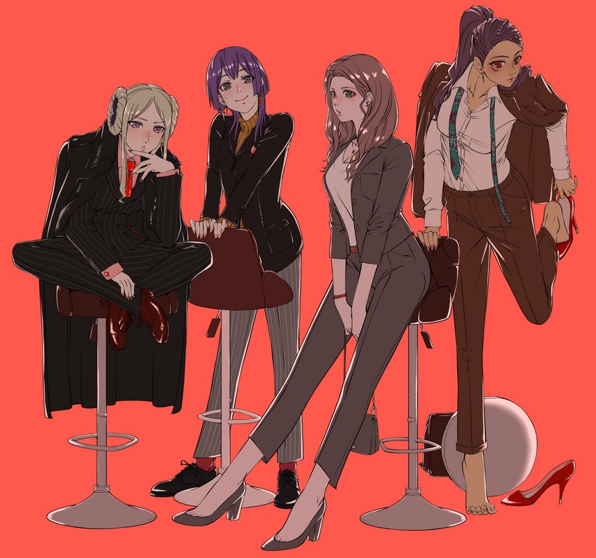 edelgard von hresvelg, dorothea arnault, bernadetta von varley, and petra macneary (fire emblem and 1 more) drawn by aduti_momoyama