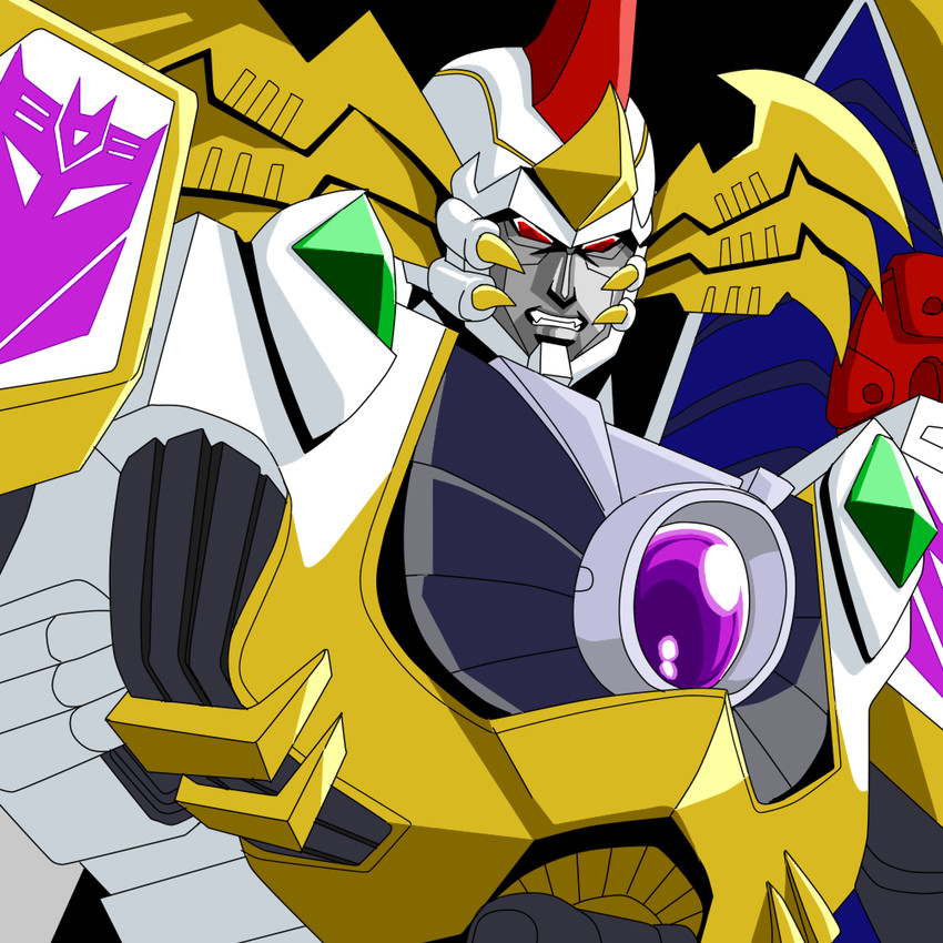 galvatron (transformers and 1 more) drawn by hufuhao