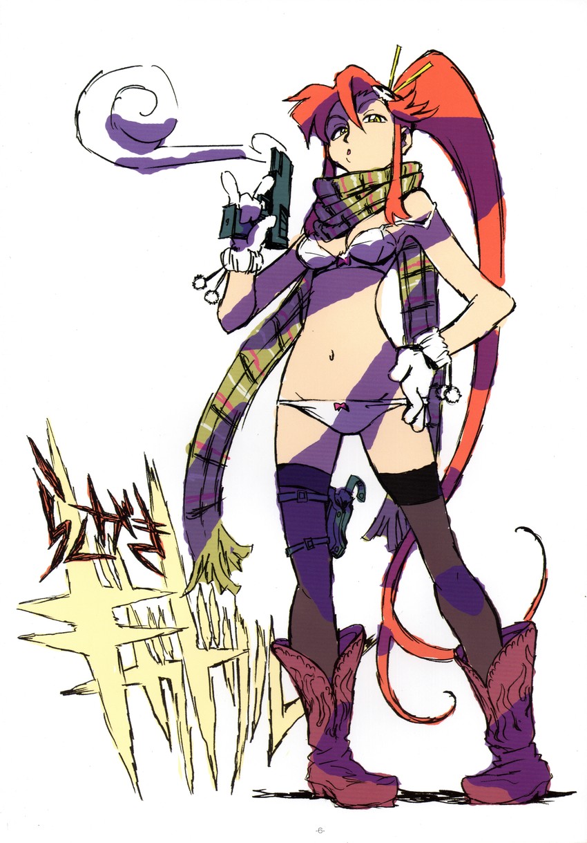 yoko littner (tengen toppa gurren lagann) drawn by imaishi_hiroyuki