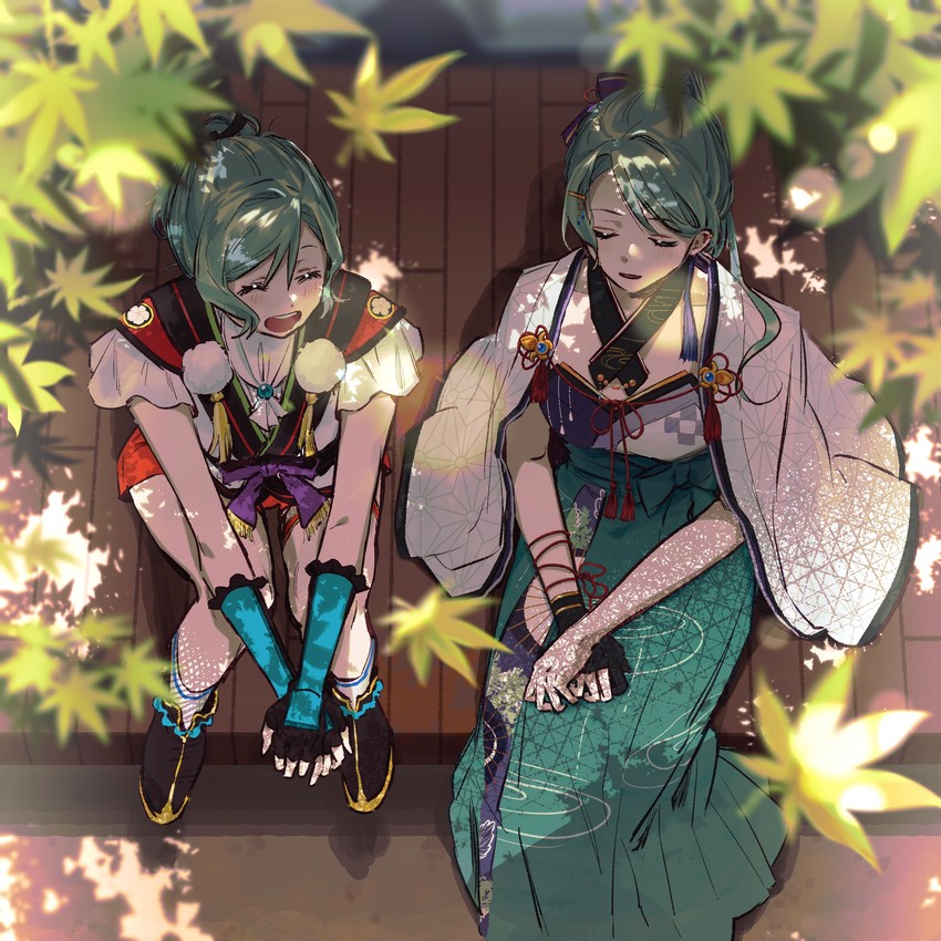 hikawa sayo and hikawa hina (bang dream!) drawn by zihacheol