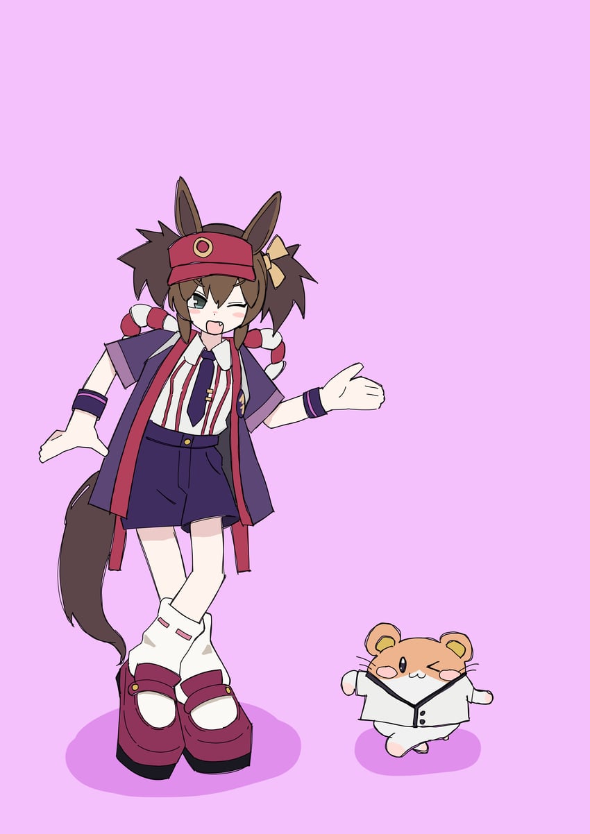 inari one, imadake dabuchi tabemi, and imadake dabuchi tabesuke (umamusume and 1 more) drawn by sudzume