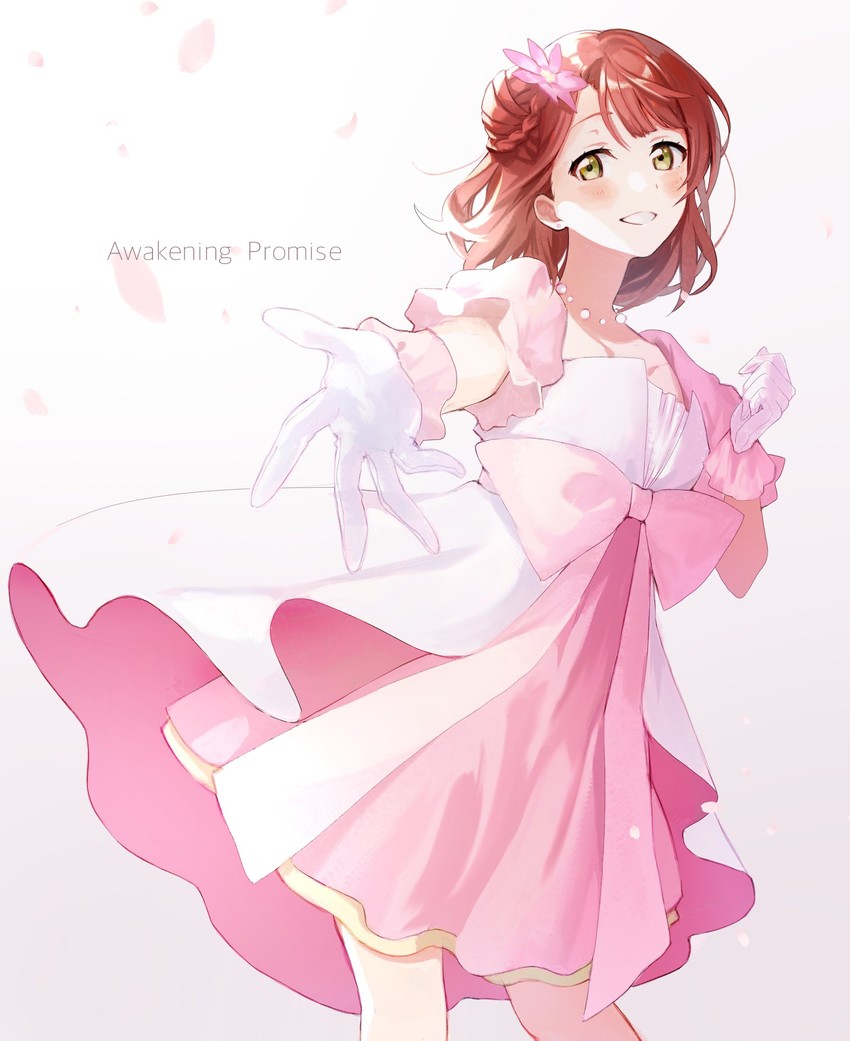 uehara ayumu (love live! and 1 more) drawn by naarann