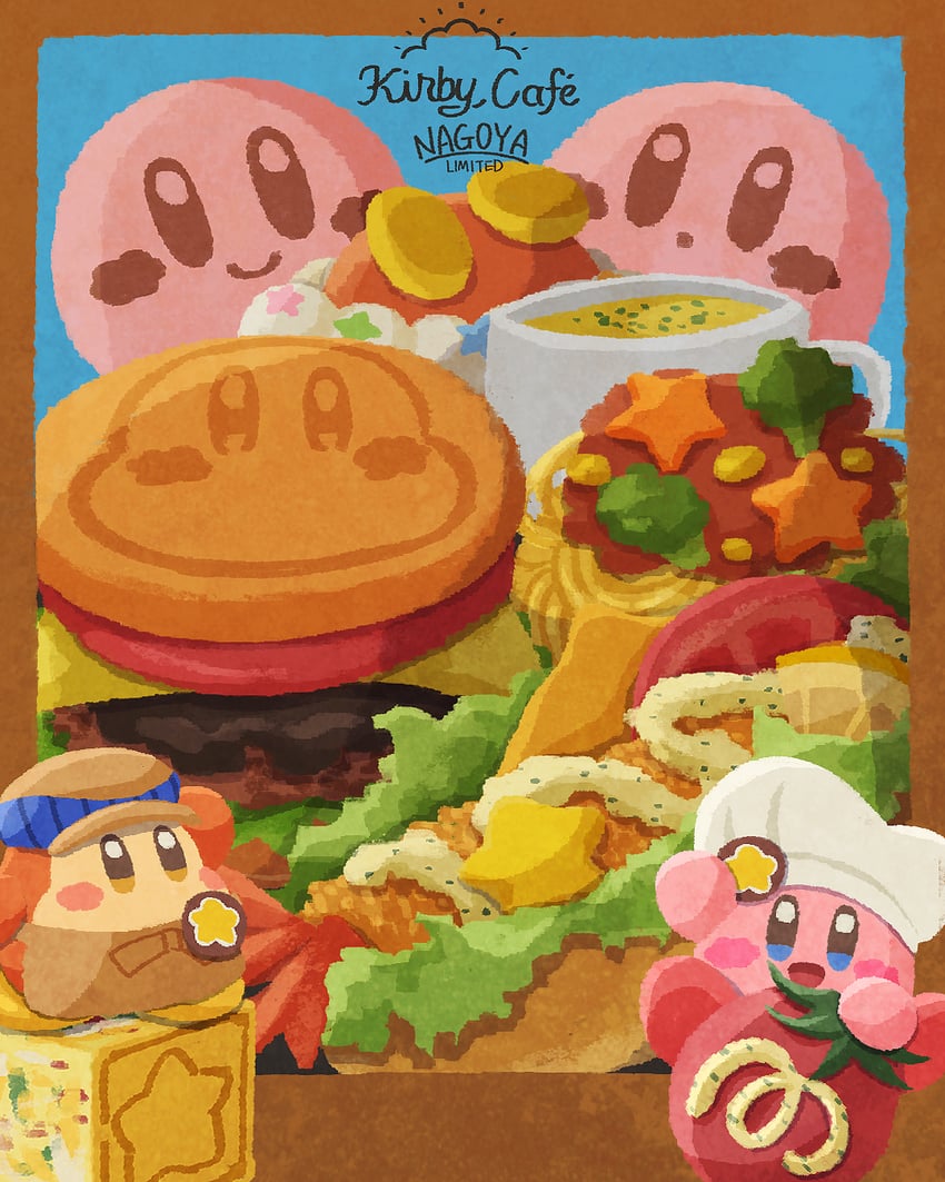 kirby and waddle dee (kirby and 1 more) drawn by miclot
