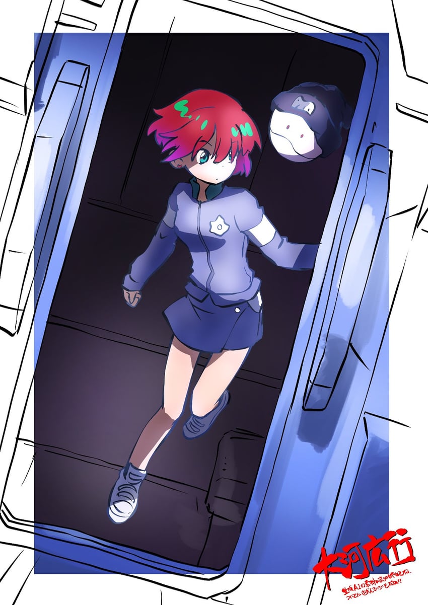 amate yuzuriha and haro (gundam and 1 more) drawn by taiga_hiroyuki
