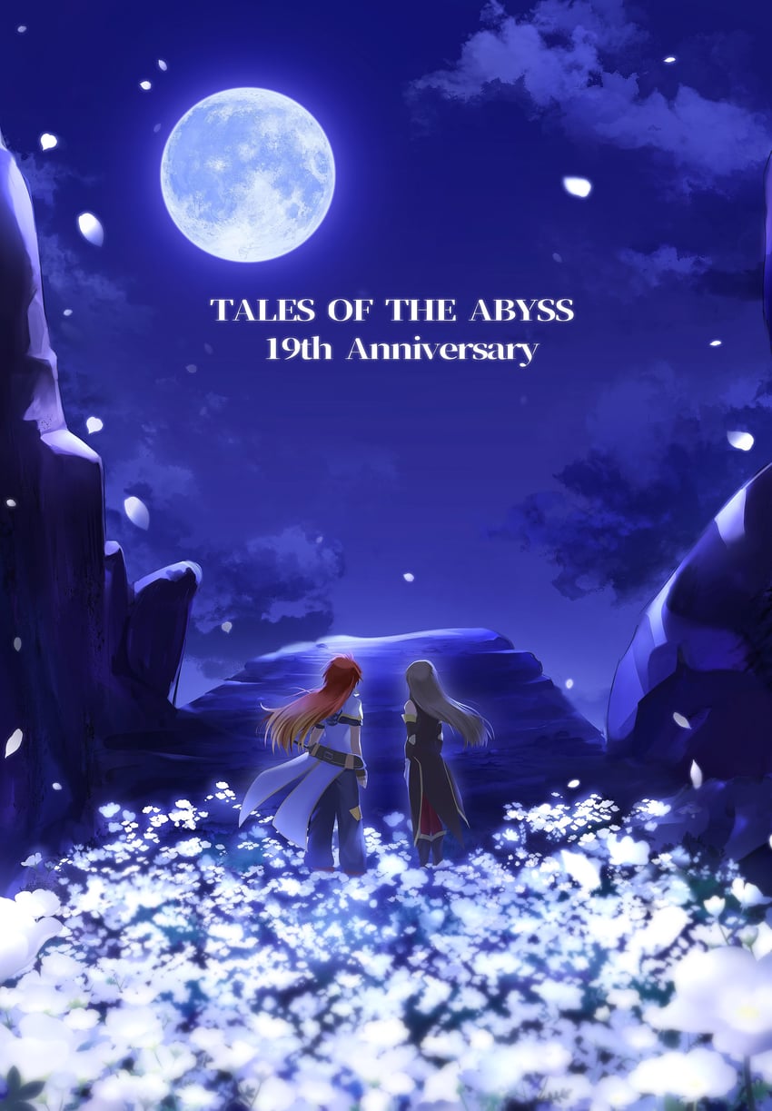 tear grants and luke fon fabre (tales of and 1 more) drawn by hendin