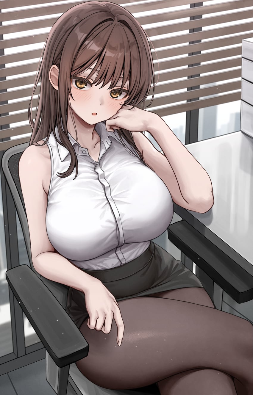 shiina (original) drawn by gwan-e