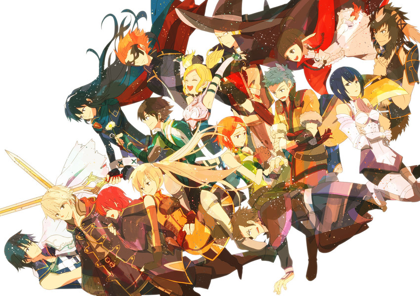 lucina, male robin, chrom, female morgan, severa, and 10 more (fire emblem and 1 more) drawn by moga_(ymd)