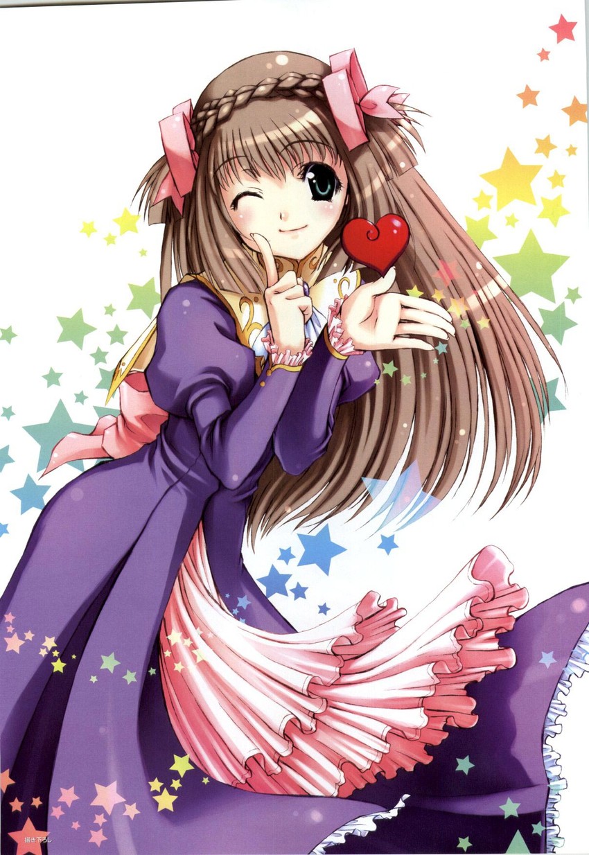 celery periwinkle (bistro cupid and 1 more) drawn by pandaki_(aki)