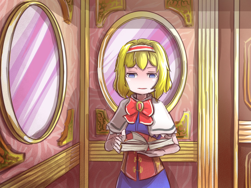 alice margatroid (touhou) drawn by peroponesosu.