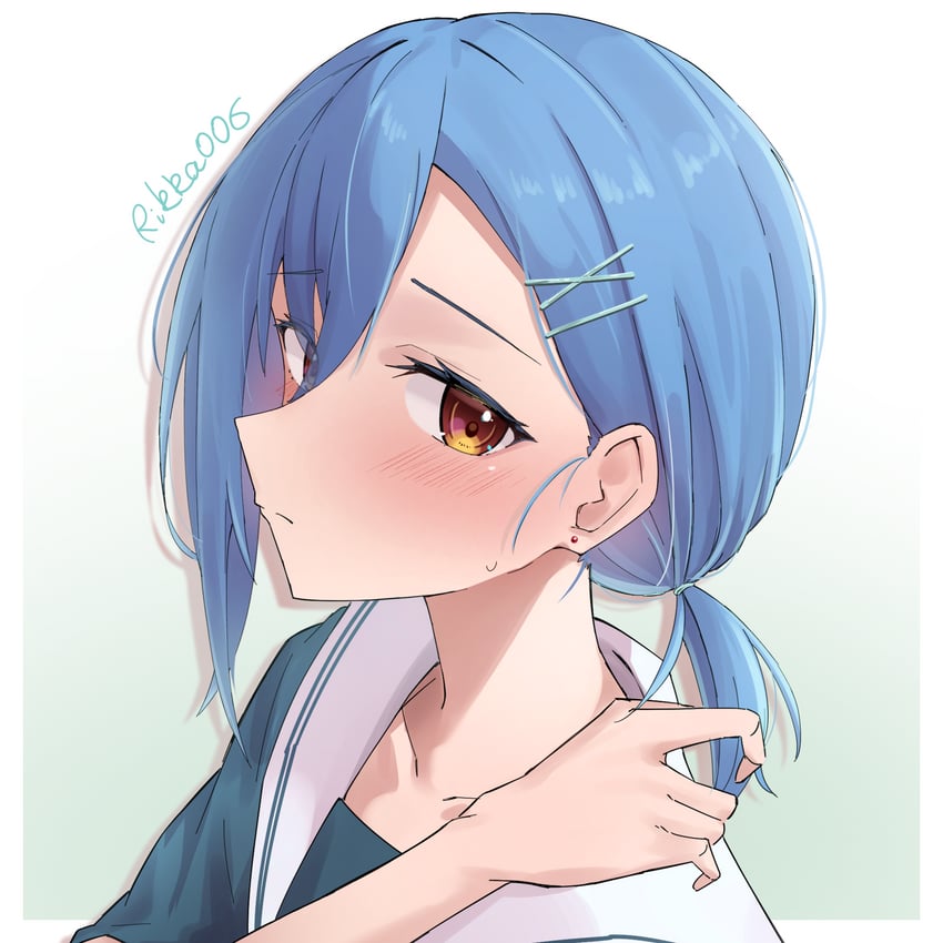 wakana shiki (love live! and 1 more) drawn by rikka006