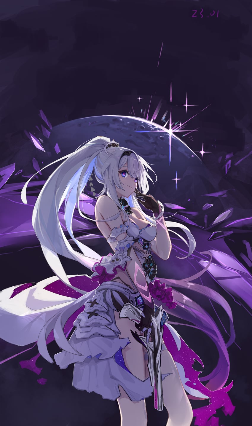 kiana kaslana (honkai and 1 more) drawn by ejieaa