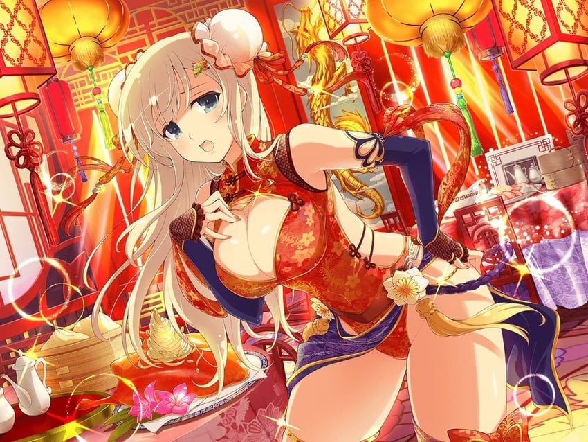 yomi (senran kagura and 2 more) drawn by yaegashi_nan