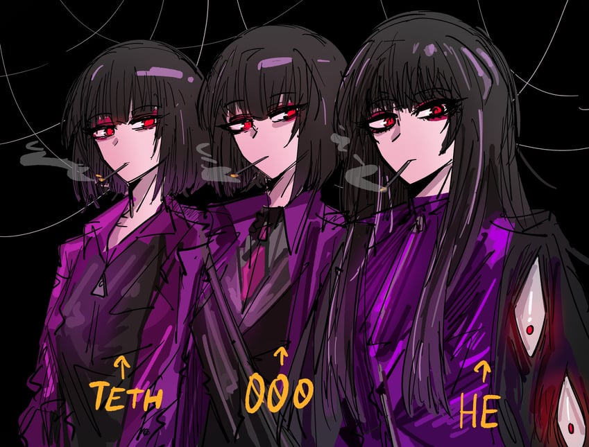 ryoshu (project moon and 2 more) drawn by arczaeon