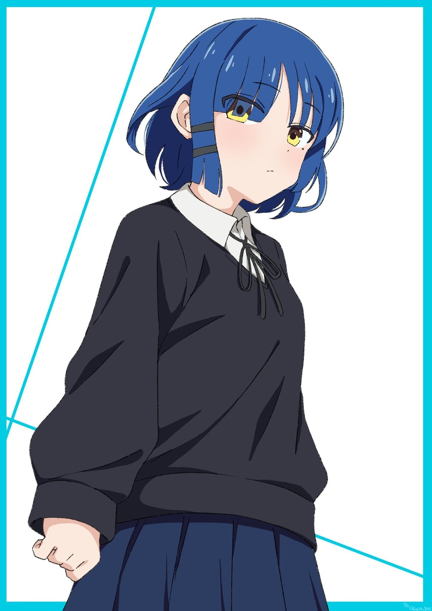 yamada ryo (bocchi the rock!) drawn by uchuu_no_mozuku
