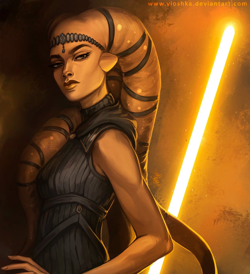 star wars drawn by yioshka