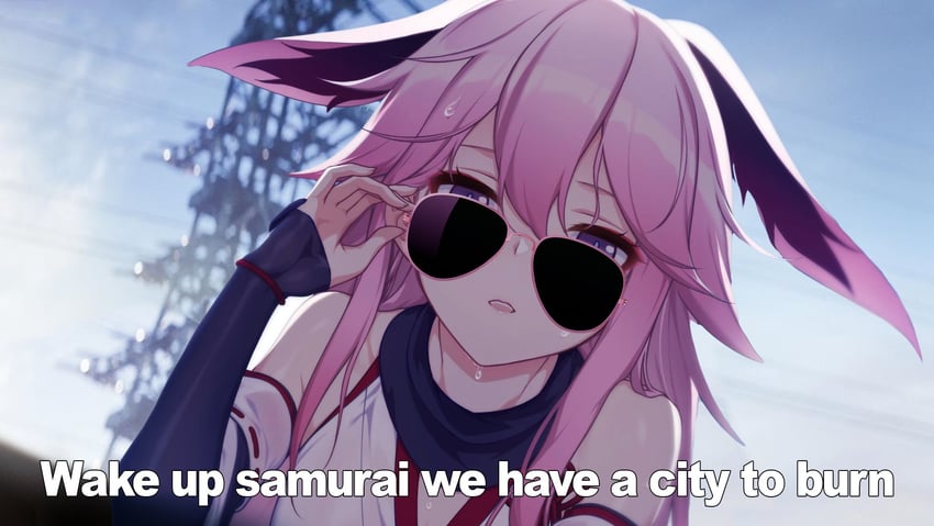 yae sakura (honkai and 3 more) drawn by kibashiba
