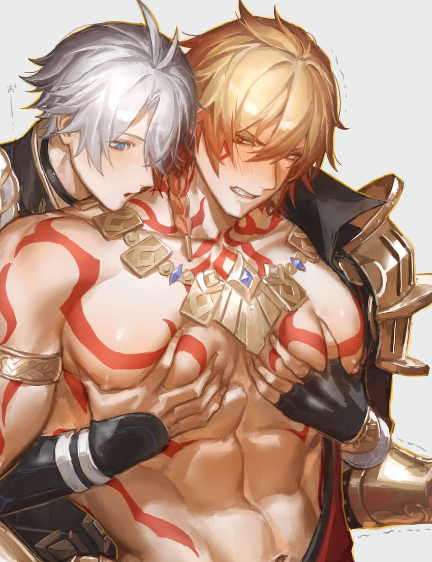 phainon and mydei (honkai and 1 more) drawn by matuka10101