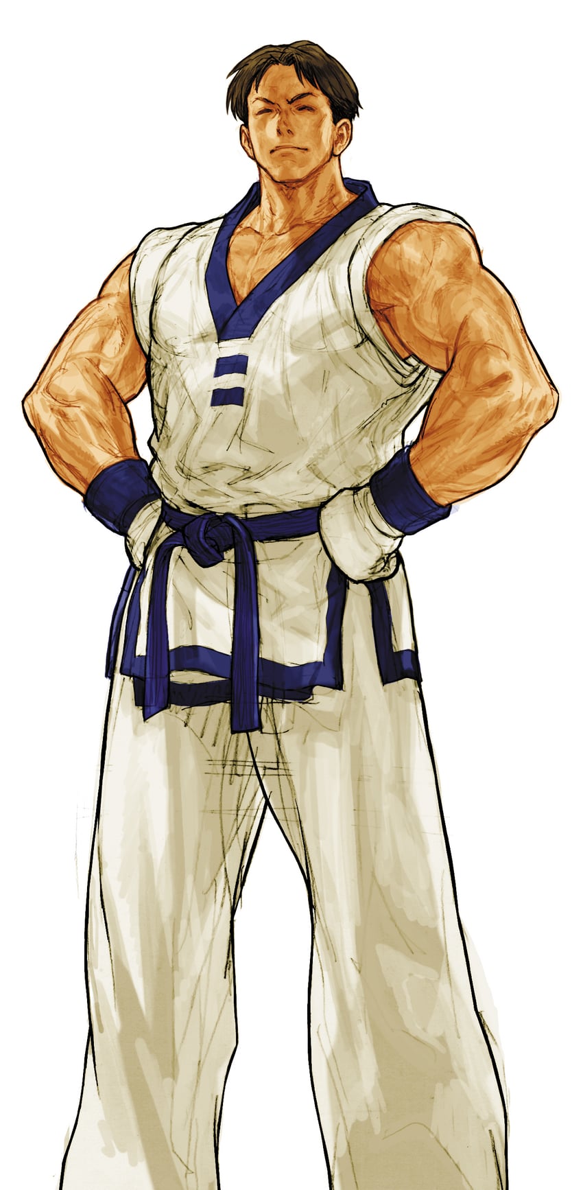 kim dong hwan (fatal fury and 2 more) drawn by nishimura_kinu