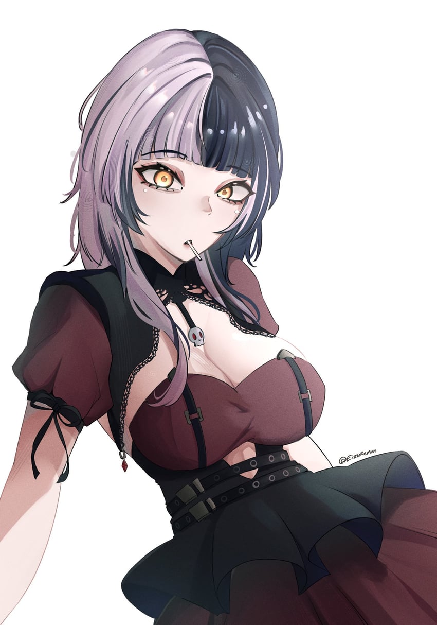 shiori novella (hololive and 1 more) drawn by eizuremon