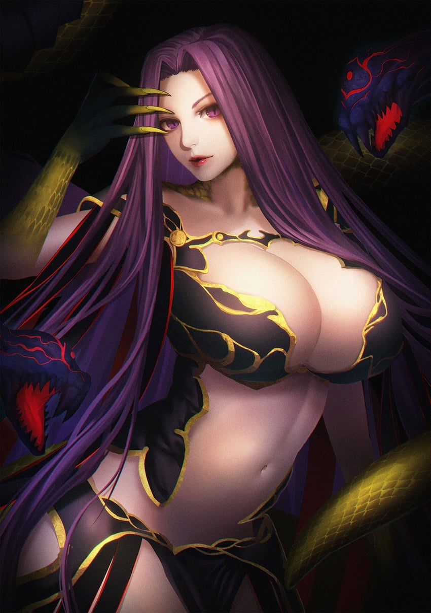 medusa and gorgon (fate and 1 more) drawn by minami_koyogi
