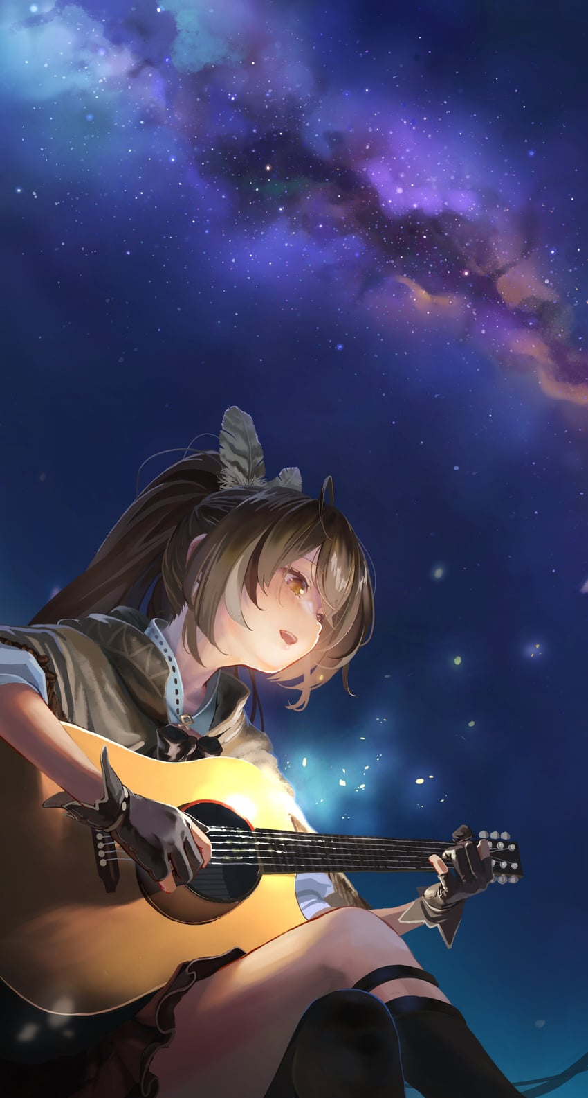 nanashi mumei (hololive and 1 more) drawn by motoya8739