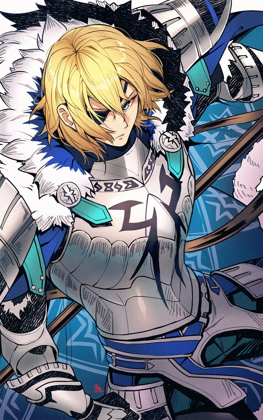 dimitri alexandre blaiddyd (fire emblem and 2 more) drawn by nakabayashi_zun