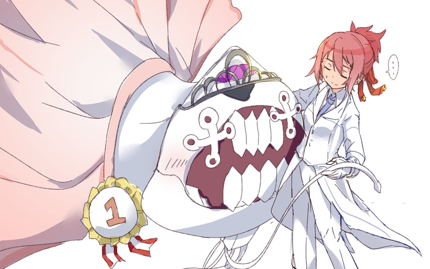akamine yuuna (yuusha de aru and 2 more) drawn by xuu_shi_times