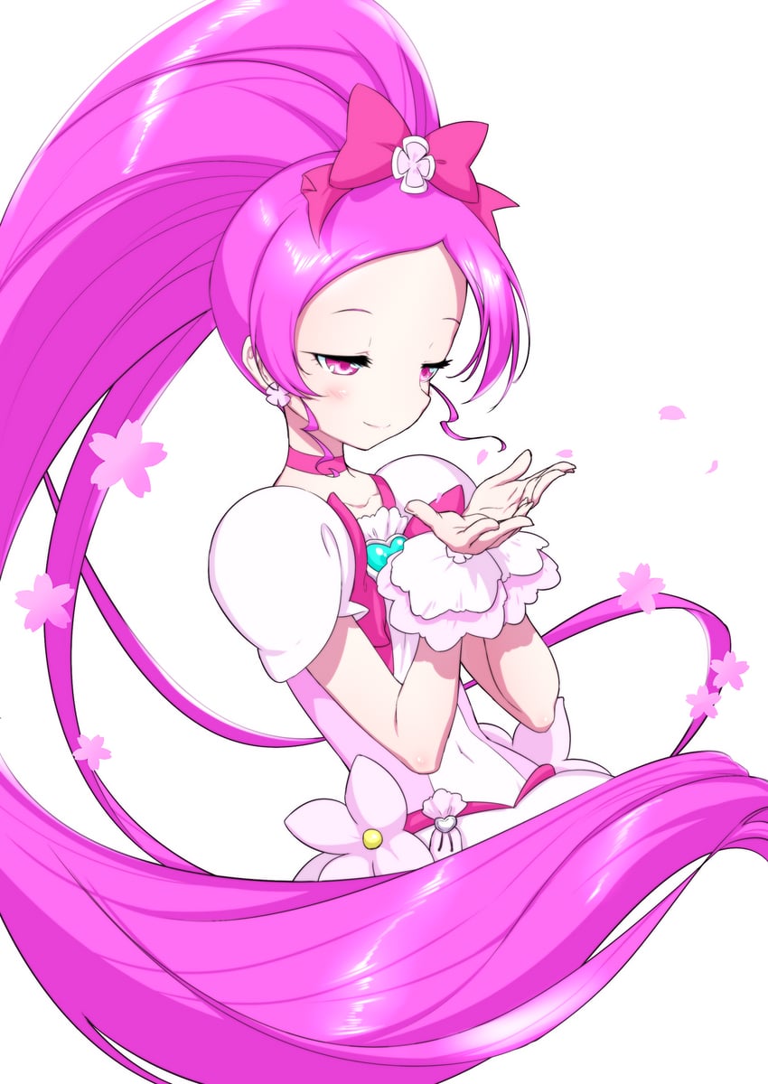 hanasaki tsubomi and cure blossom (precure and 1 more) drawn by matatabi_(karukan222)