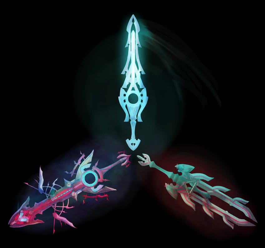 xenoblade chronicles and 1 more drawn by giygas_nipples