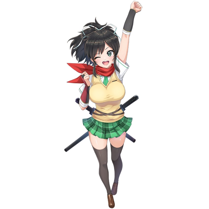 asuka and sakimiya iruka (senran kagura and 1 more) drawn by ootomo_takuji