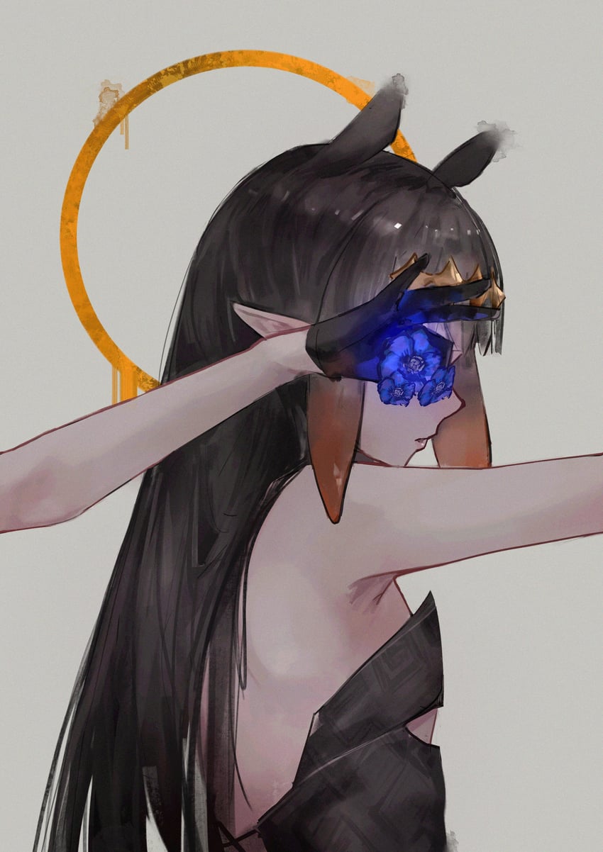 ninomae ina'nis (hololive and 1 more) drawn by greedice