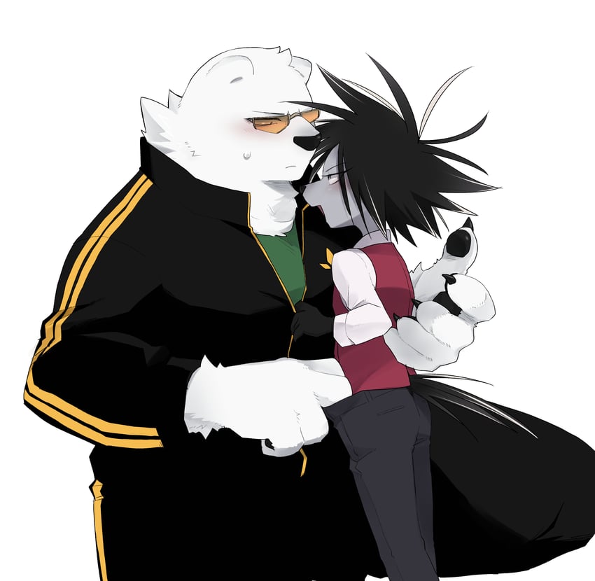 yano and sekiguchi (odd taxi) drawn by fujisaki_(3c_neco_tx)