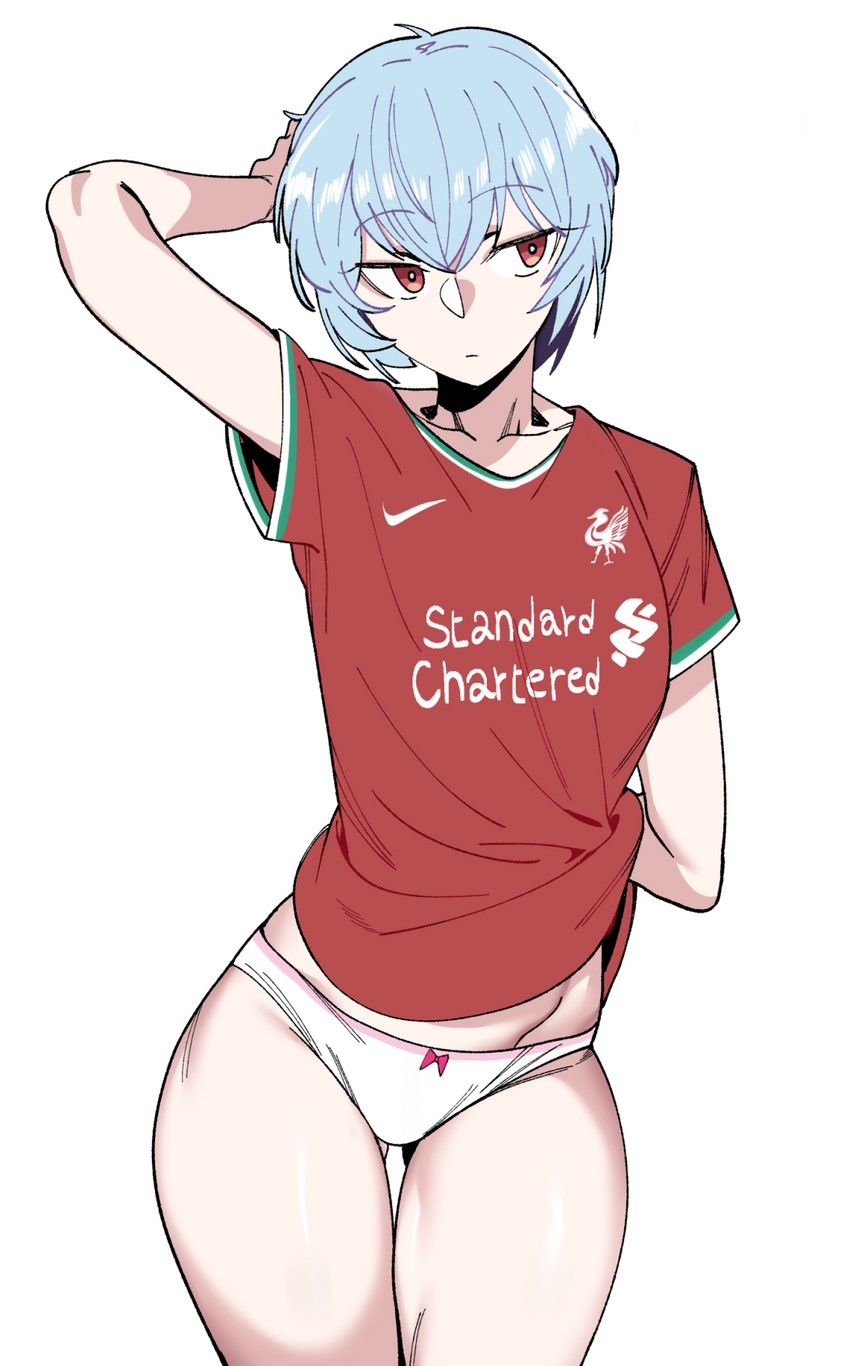 ayanami rei (neon genesis evangelion and 2 more) drawn by urec
