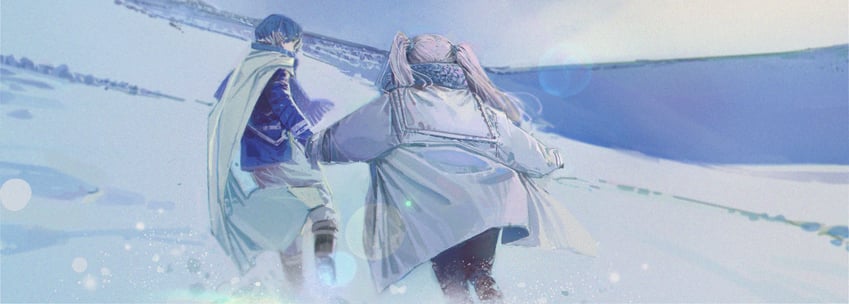 frieren and himmel (sousou no frieren) drawn by dove_momo