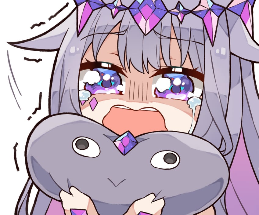 koseki bijou and pebble (hololive and 1 more) drawn by kukie-nyan