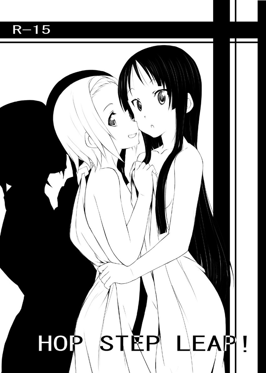 akiyama mio and tainaka ritsu (k-on!) drawn by hamao