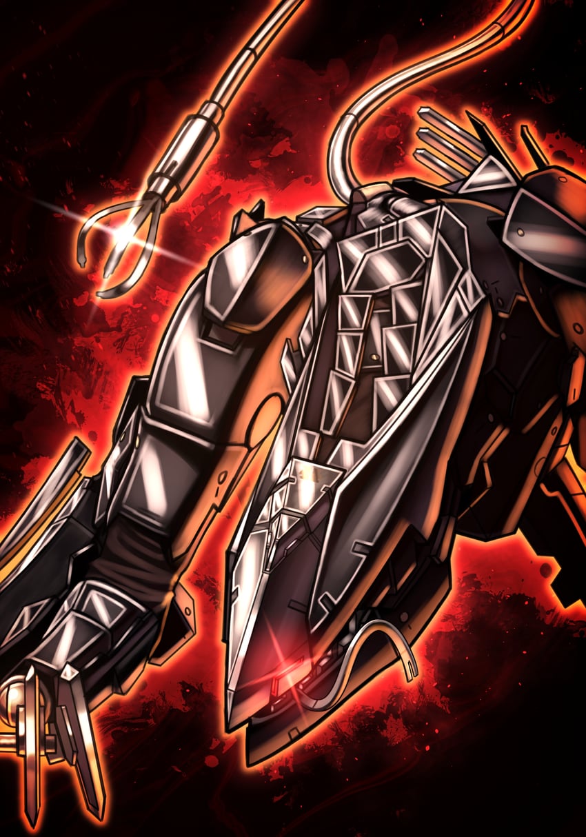 bladewolf (metal gear and 1 more) drawn by silverchariotx