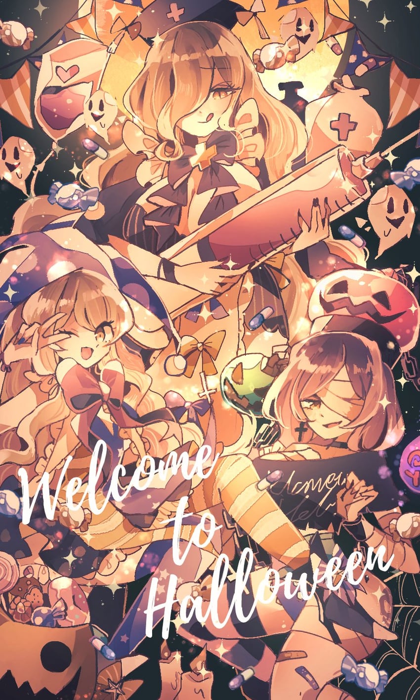 clownpiece, junko, and hecatia lapislazuli (touhou) drawn by ratto_(mobilis_1870)