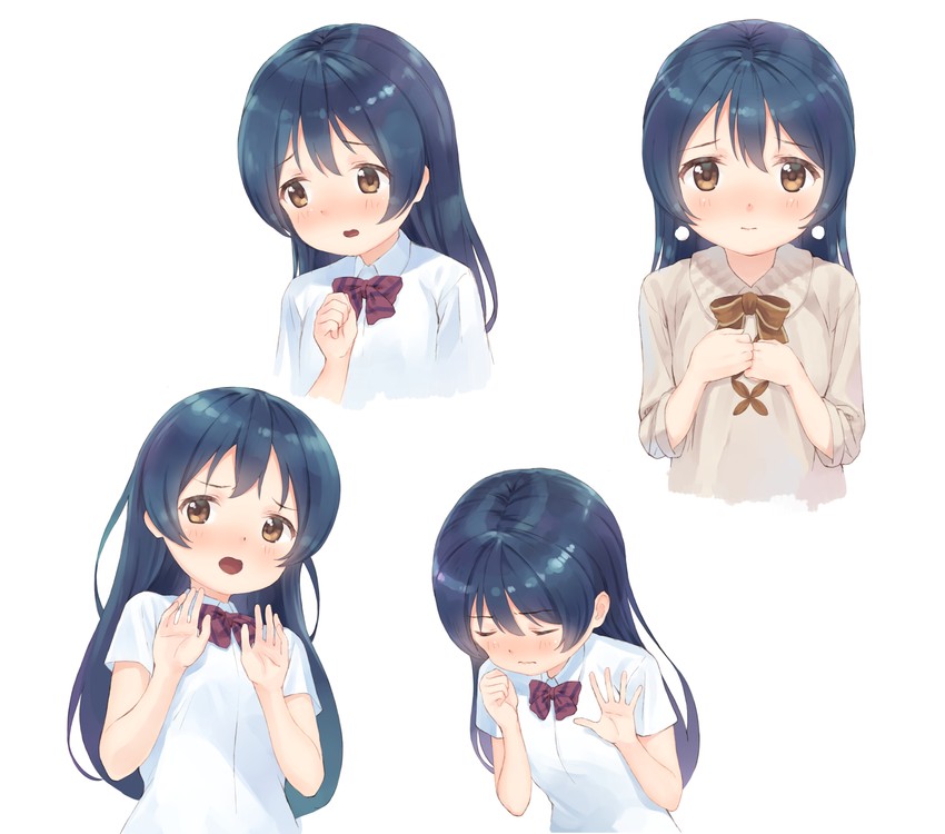 sonoda umi (love live! and 1 more) drawn by eichisu