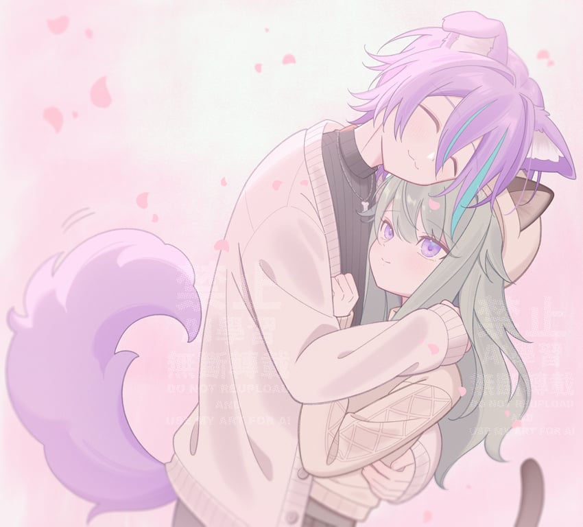 kusanagi nene and kamishiro rui (project sekai) drawn by ire_(vampirero)