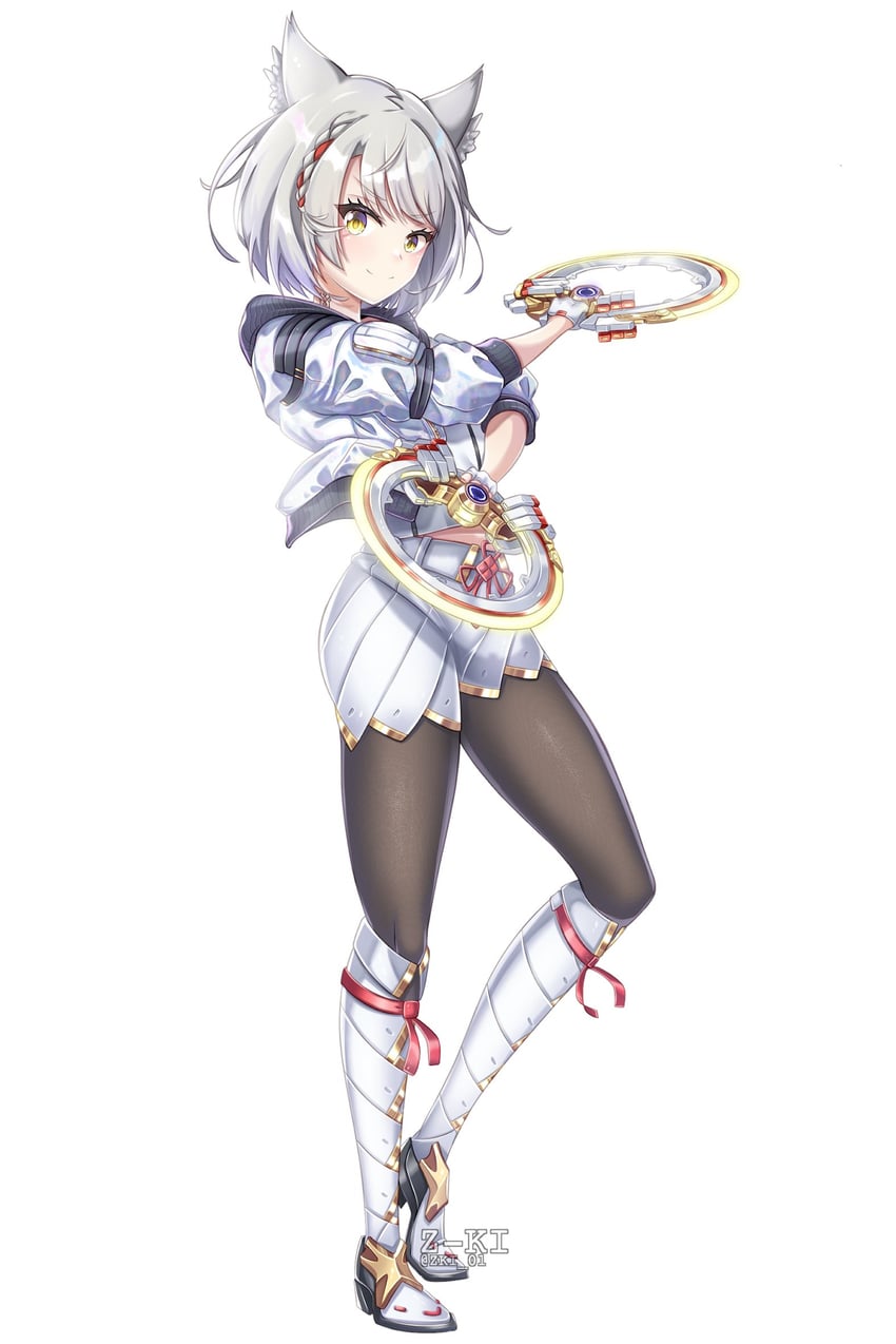 mio (xenoblade chronicles and 1 more) drawn by z-ki