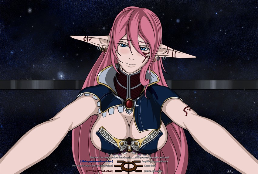 myuria tionysus (star ocean and 3 more) drawn by generalgm
