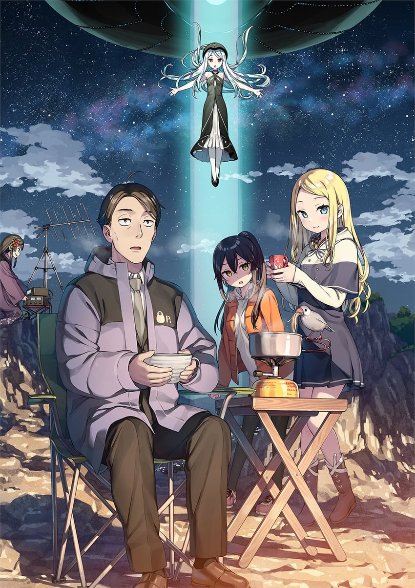 otonari-san, sasaki, futarishizukashi, p-chan, and juunishiki (sasaki to p-chan) drawn by kantoku