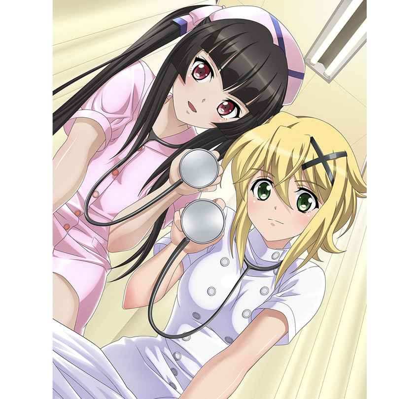 akatsuki kirika and tsukuyomi shirabe (senki zesshou symphogear and 1 more)