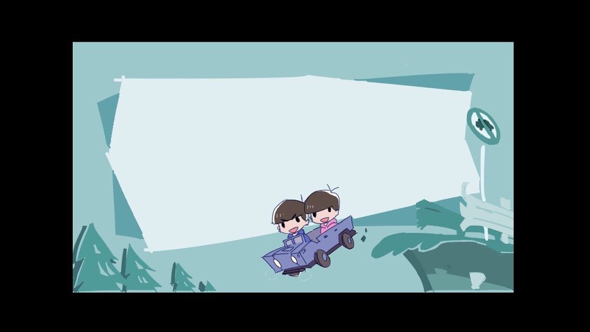 matsuno karamatsu and matsuno todomatsu (panty & stocking with garterbelt and 2 more)