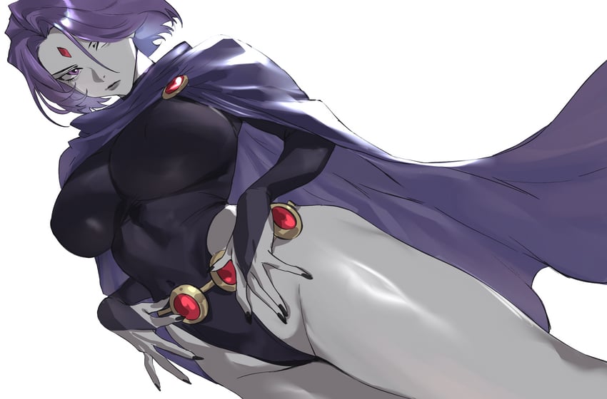 raven (dc comics and 1 more) drawn by taiyang_yu
